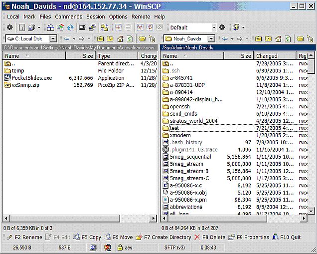 figure 18 WinSCP SFTP client should be here